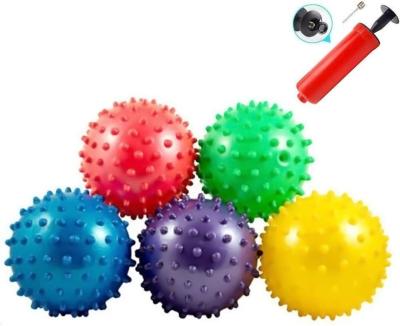 China factory direct sale cheap promotional PVC inflatable ball massaging spiky ball bouncy toy ball en venta