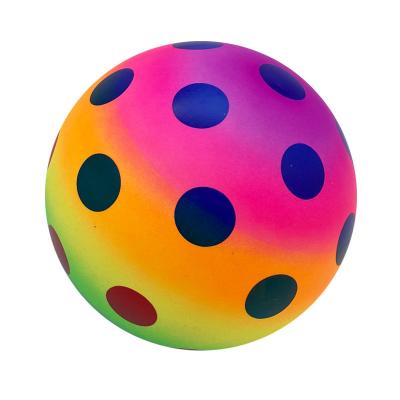 China Inflatable Sport Rainbow Balls Includes Football Basketball Volleyball Baseball Rugby Backyard Game Outdoor Sports for Kids à venda