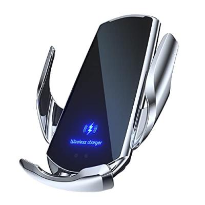 China 15W Qi Wireless Charger Car Phone Mount Car Phone Mount Radio Fast Charging Auto Fast Charging Fast Charging Wireless Charger for sale