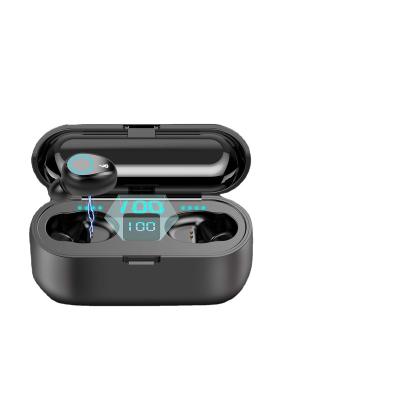 China Ergonomic design & IPX6 Waterproof F9-1 ​​Mini Bass 2000mah with Charging Case True Wireless Earbuds for sale