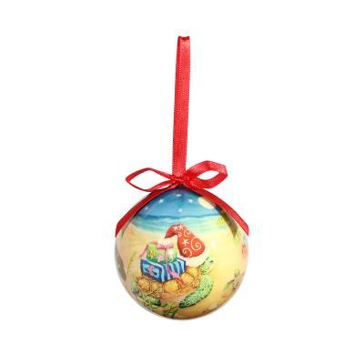 China Custom Christma Tree Decoration Factory Moss Ball Shatterproof Balls Decorated Moss Christmas Tree Ornament Set for sale