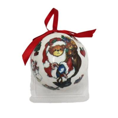 China Promotional Gift Factory Christmas Ball For Ceremony Use Fashion Christmas Ball Hanging Christmas Ball Ornaments for sale