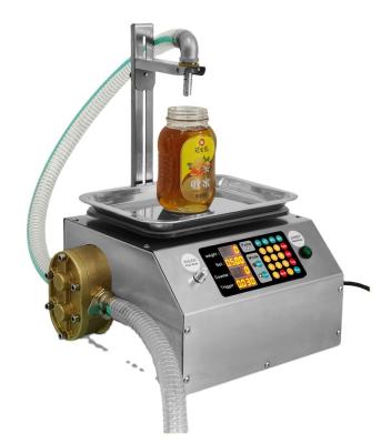 China Food Full Automatic honey gels small tube filling and sealing machine small Sesame Filler Paste Edible Oil Glue Viscous Feeder for sale