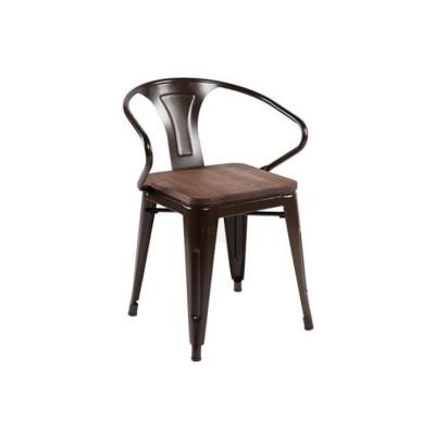 China Modern high quality industrial metal chair stackable restaurant chairs for sale