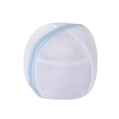 China Modern Double Spherical Shaped Bra Wash Bag Protector Women Lingerie Underwear Seal Saver Ball Shape Clothes Wash Bags for sale