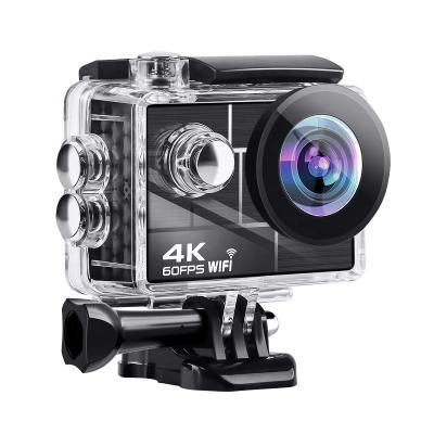 China High Quality 170D 4K 60fps 30M Waterproof Dual Screen Mini Action Sports Recording 4k Camera for sale