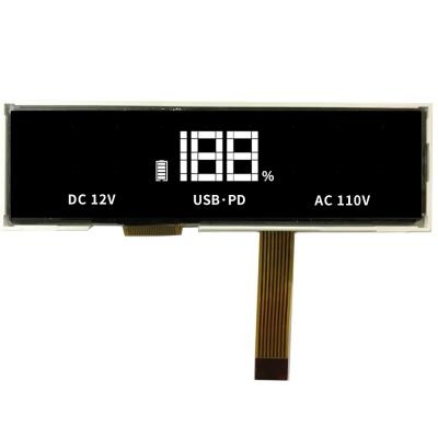 China Custom VA 7 4.1 inch LCD display OEM 3 dight segment lcd display for sale