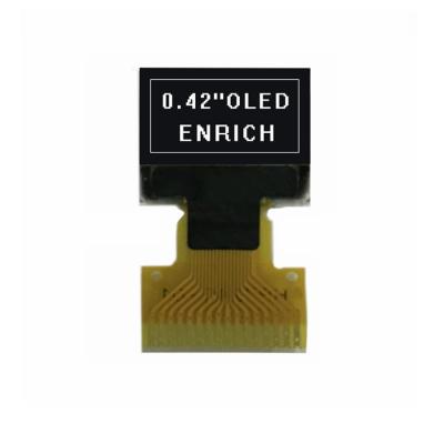 China 0.42 inch 72x40 small white oled display SPI I2C interface SSD1306 IC oled display 0.42 inch for sale