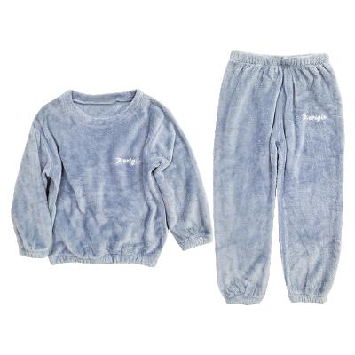 China Comfotable Comfort Thicken Kids Pajamas Suits Kids Paper Pajamas Clothes Soft Winter for sale