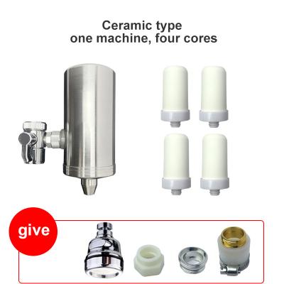 China Hotel Faucet Water Filter 304 Food Grade Stainless Steel Faucet Filtration System Reduces Impurity and Bad Taste - Fits Standa for sale