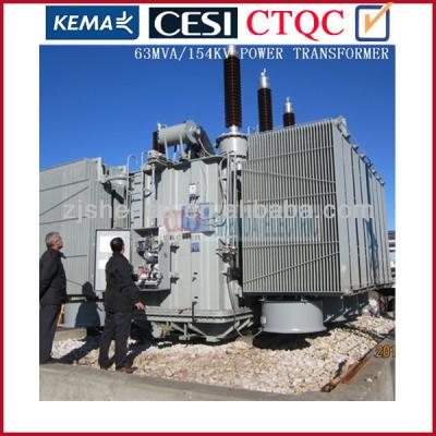 China Power 12.5 MVA 12500 KVA 132 KV 12.5mva 12500kva 132kv Oil Immersed Power Transformer for sale