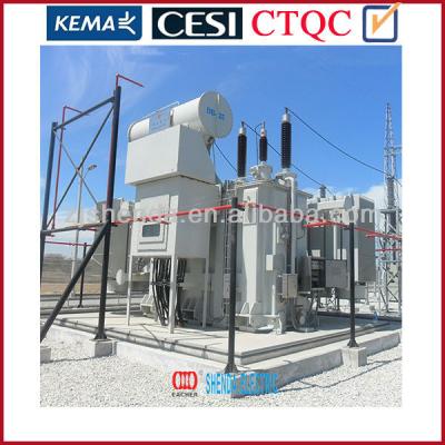 China Power 75 MVA 75000 KVA 110 KV oil immersed power transformer from china factory with certificate for sale