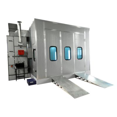 China Luxury Downdraft Electric Heated Automotive Spray Booths With Luxury Setting for sale