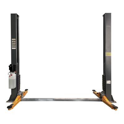 China New Style Two Post Car Lift Manual Double Post Hydraulic Dent Repair Car Lift Machine 3.5T Professional Lock Two Arm for sale