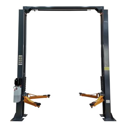 China Stainless Steel 2 Post Baseplate Car Lift Yantai Lift Equipment China Cheap Car Lifts for sale