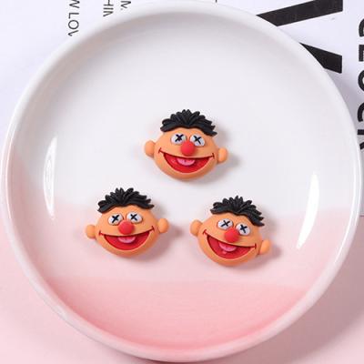 China Nail Pendant 10 Packs Mini Flat Back Charm Cabochon Kawaii Fluffy Cartoon Monster Mini Flat Back Cabochon DIY Plastic Jewelry Nail Flats Pendants for sale