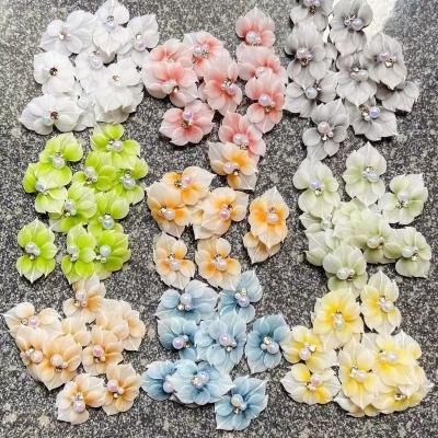 China Handmade Flower Nails Acrylic Handmade 3D Flowers Nails Flower Square Feet Hot Hit Flowers With Beautiful Nails for sale