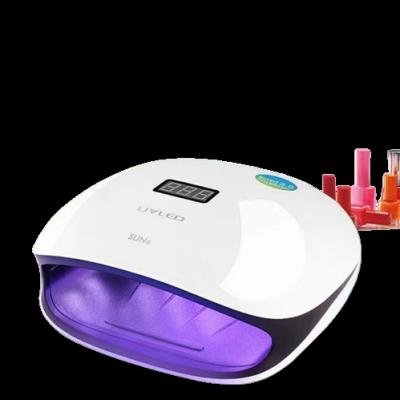 China Drying All Kinds of SUNUV 48W Glue Smart UV Nail Lamp Portable LED Gel Nail Dryer Show Detachable Base Smart Phototherapy Lamp for sale