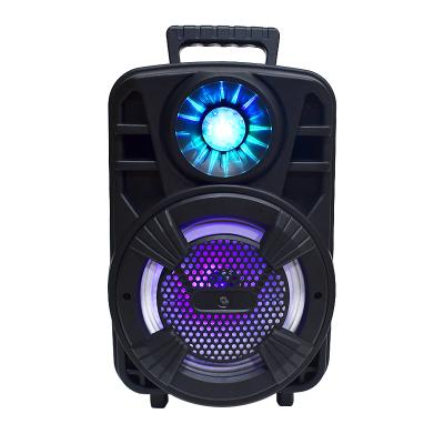 China Crystal Clear Stereo Sound Rich LED Light Aoxin Colorful Wireless Portable Loud Louder Volume Bass Wireless Speakers for sale