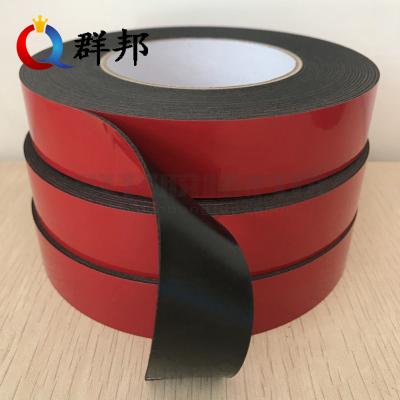 China High Quality Heat Resistant Custom Double Sided Acrylic Tape Film Red Black Packing Adhesive Tape for sale