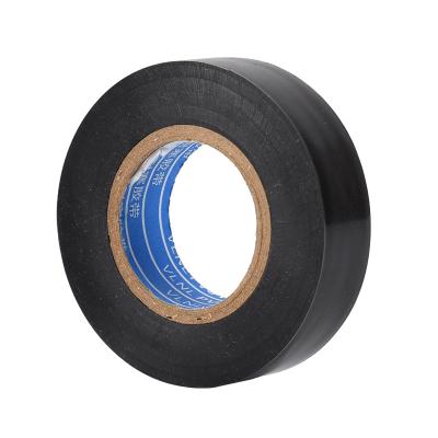 China Wiring Electrical Color PVC Tape Accessories Waterproof Insulation Pipe Rubber Plastic Pipe Tapes Insulation Tape Black 40mmElectrical 17mm*10m for sale