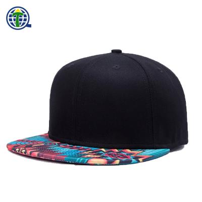 China 6 panel sublimation brim blank JOINT snapback hats and custom hats for women and men for sale