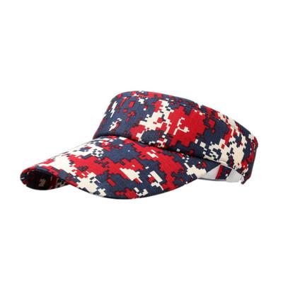 China JOINT New Design Fashion Foam Different Types Of Hats Summer Camouflage Kpop Tennis Custom UV Protection Sun Visor Hat Customized 58cm for sale