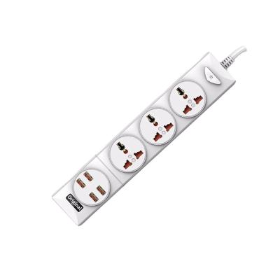 China Commercial Switches and Multi-Function 4 Socket Outlet Power Strip and 3 Triple Socket USB Ports for sale