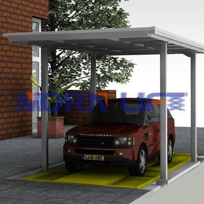 China Customizable Double Platform Hydraulic Car Lift MORNING Underground Garage Stationary Car Scissor Lift For Sale 3000mm*6000mm for sale