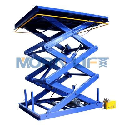 China Heavy Duty Hydraulic Multistage Lift Table MORNING Platform Fixed Platform Lift Electric Scissor Lift Hotels Hotels for sale