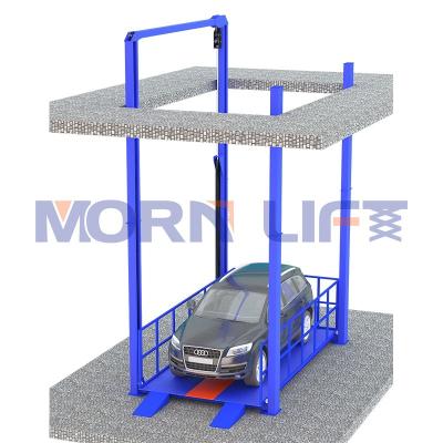 China MORNING Customized 4 Post Vehicle Garage Equipment Car Lift Four Post Car Lift For Lifting Equipment 6000*3000mm for sale