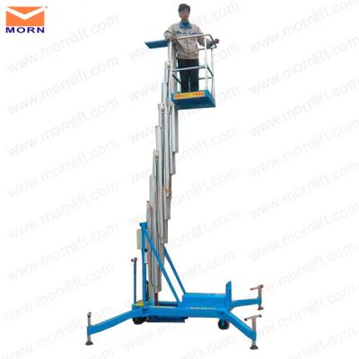 China Maintenance at close location CE approved! telescope lift platform / mast climbing work platform for sale