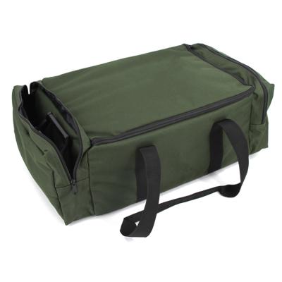 China Nylon capacity of PU etc. Polyester Oxford Canvas Large Customize Portable Outdoor Bait Boat Carrier Bag Bait Boat Bag for sale