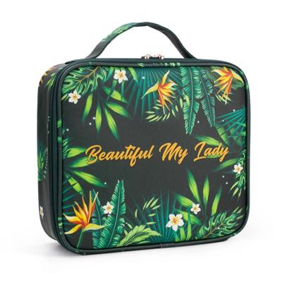 China Fashion Custom Printing Waterproof Makeup Storage Zipper Cosmetic Bag Women for sale