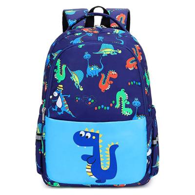 China Waterproof Preschool Backpack Kids Schoolbag Dinosaur Pattern Printing Kids School Bags for sale