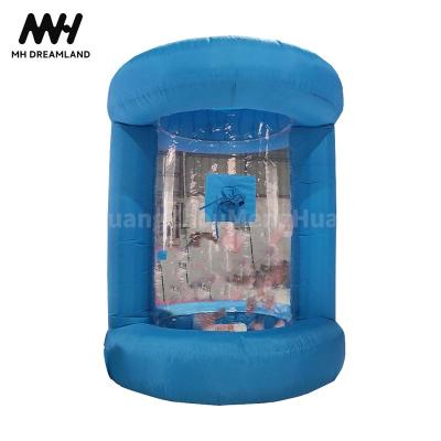 China Outdoor and Indoor Advertising Inflatable Catch Money Grabbing Machine Movable Outdoor Customized for New Store Openning for sale