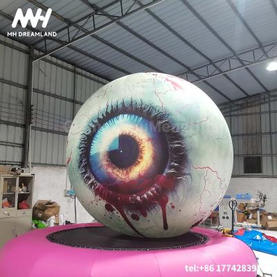 China Festival Decoration Hallowmas Carnival Inflatable Eyeball Ghost Display Nightmare Waterproof for Outdoor Festival Decoration for sale