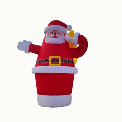 China Christmas Carnival Festival Inflatable Santa Claus Cartoon Toy Father Christmas Outdoor Customized for Christmas Decorations for sale