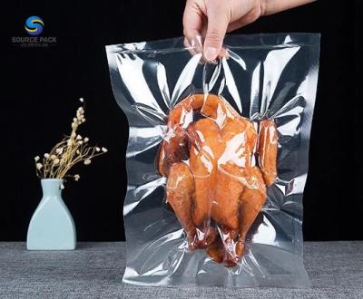 China OEM Freezer Proof Moisture Proof Meat, Turkey, Chicken Packaging Vacuum Plastic Bags for sale