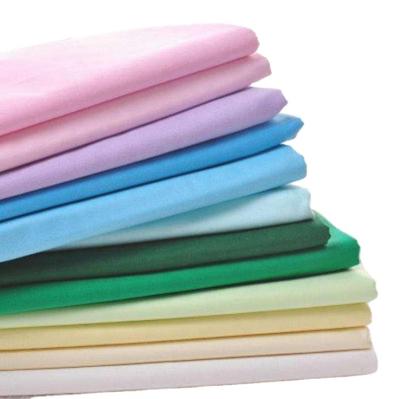 China 45*45/133*72 Shrink-Resistant, 80% Polyester 20% Cotton Poplin Shirt TC Plain Dyed Stock Fabric for sale