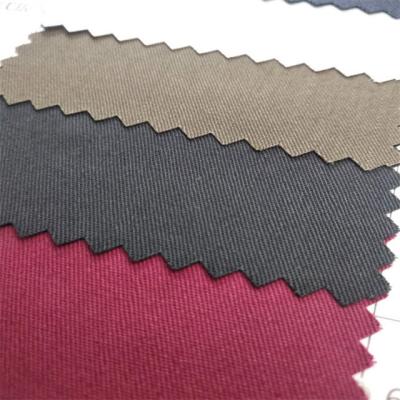 China Wholesale high quality 100% polyester woven garment organic workwear fabric gabardine fabric dress textile GAB DYED TWILL for sale