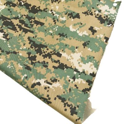 China Waterproof 65% Polyester 35% Cotton Blend Woven Army Print Camouflage Military Uniform Fabric for sale