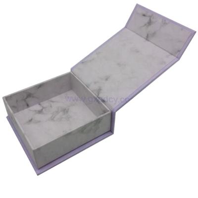 China Recyclable Collapsible Foldable Rigid Luxury Matte White Magnetic Narrow Paper Gift Box With Ribbon for sale