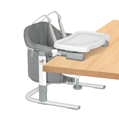 China High Load Fold-flat Storage Solid Wood Portable Baby Feeding Seat Hook On Dining Table Chair for sale