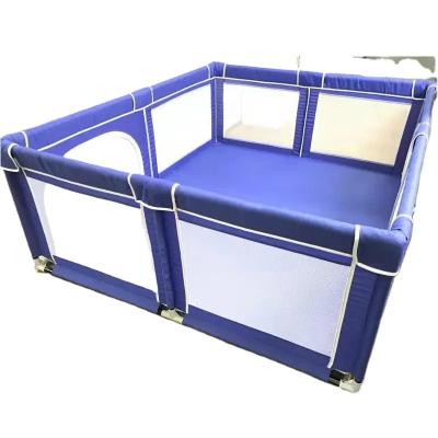 China Easy Assembly Children's Indoor Playpen Baby Playground Large Indoor Safety Barrier Playard For Kids Custom Playpen for sale