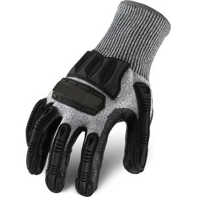 China Anti Vibration Resistant Construction Cut Abrasion Dexterity Oil And Gas High Safety Cut Impact Resistant Gloves for sale