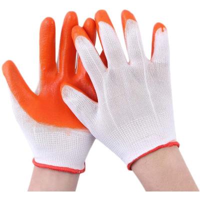 China Cheap Seamless Non Slip All Purpose PVC Coated Nitrile Working Wholesale Work Gloves for sale