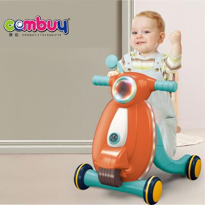 China Lighting Musical Stroller Stable Musical Electric Stroller Stable Lighting Push Stroller Toys Activity Baby Walker Musical Baby Walker for sale