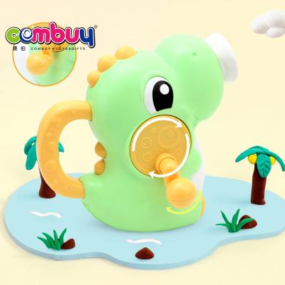 China Bath Toy Bathroom Play Water Bathing Game Baby Spray Dinosaur Handheld Bath Toy for sale