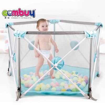 China Large Plastic Storage Game Balls Safety Folding Baby Fence Infant Playpen for sale